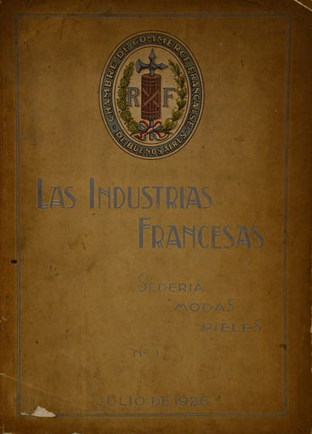LAS INDUSTRIAS FRANCESAS. Nº1 (1926)..