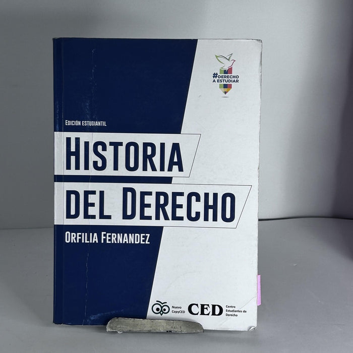 HISTORIA DEL DERECHO.. | Orfilia  Fernández Sbarbaro