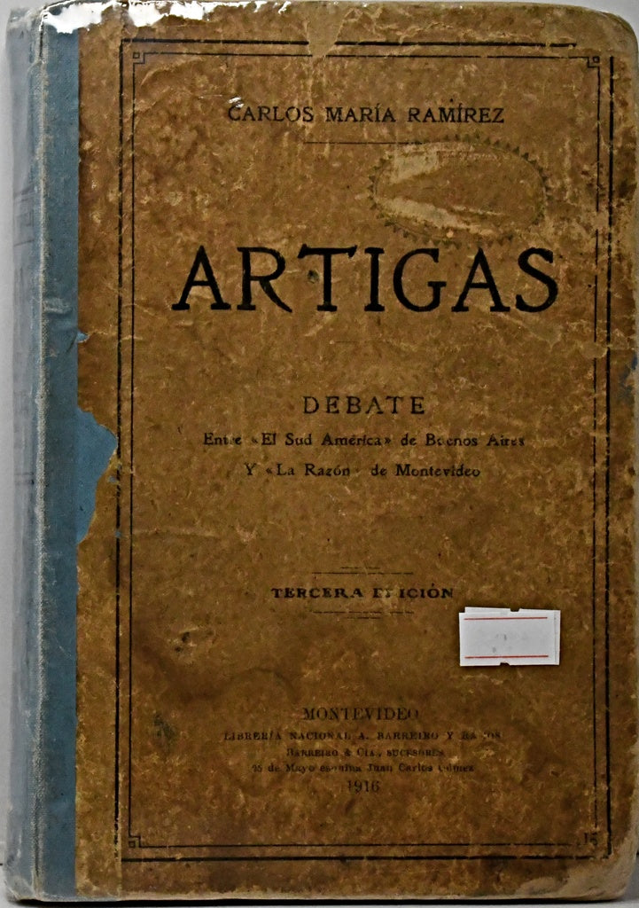 ARTIGAS (EDICION AÑO. 1916).. | CARLOS MARIA RAMIREZ