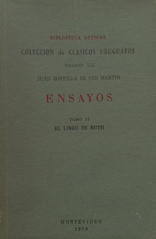 ENSAYOS TOMO II.. | JUAN ZORRILLA DE SAN MARTIN