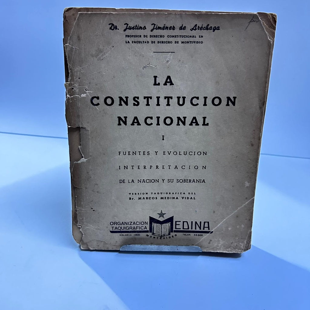 LA CONSTITUCION NACIONAL TOMO I.. | Justino Jimenez de Arechaga