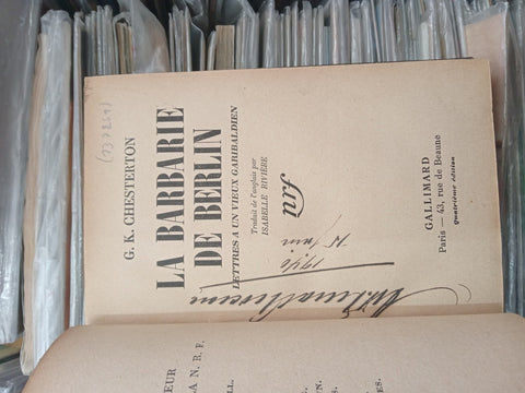 LA BARBARIE DE BERLIN | G. K. Chesterton