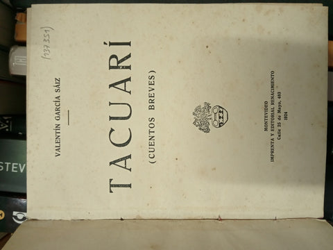 TACUARÍ | Valentín García Sáiz