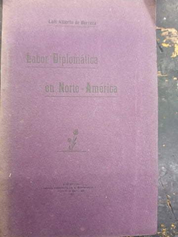 LABOR DIPLOMÁTICA EN NORTE-AMÉRICA | LUIS ALBERTO DE HERRERA