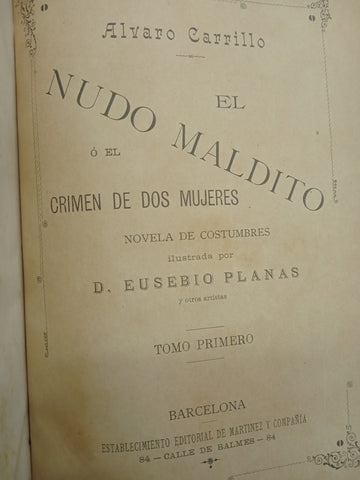 EL NUDO MALDITO (2 TOMOS) | ÁLVARO CARRILLO