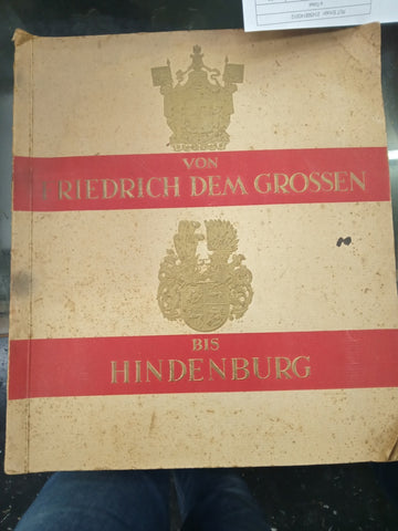 VON FRIEDRICH DEM GROSSEN