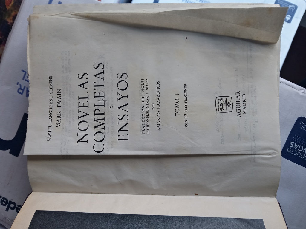 Novelas completas y ensayos TOMO 1 | MARK TWAIN
