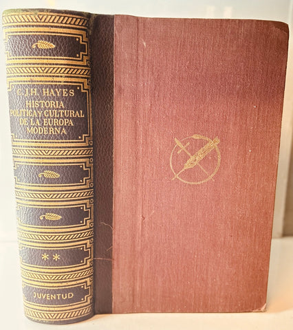 HISTORIA POLITICA Y CULTURAL DE LA EUROPA MODERNA.. | C.J.H Hayes