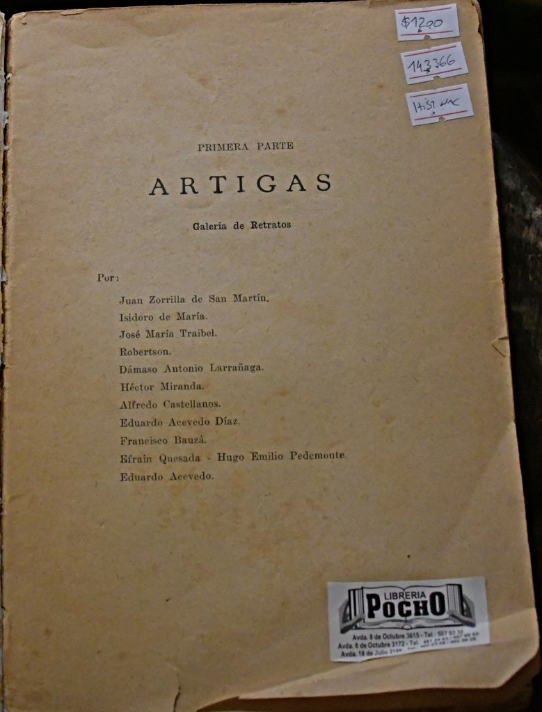 ARTIGAS. GALERÍA DE RETRATOS..