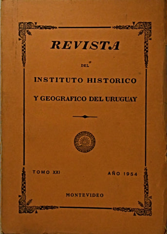 REVISTA DEL INSTITUTO HISTÓRICO Y GEOGRÁFICO DEL URUGUAY..