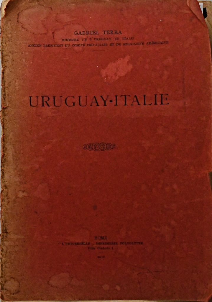 URUGUAY-ITALIE.. | GABRIEL  TERRA