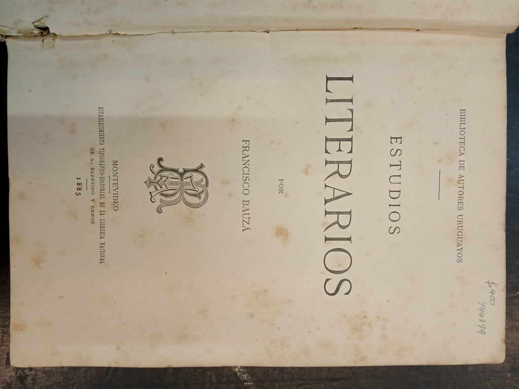 ESTUDIOS LITERARIOS POR FRANCISCO BAUZÁ | FRANCISCO BAUZÁ