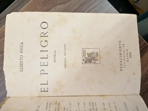 EL PELIGRO | ALBERTO INSÚA