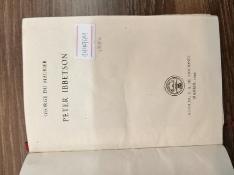 PETER IBBETSON | GEORGE DU MAURIER