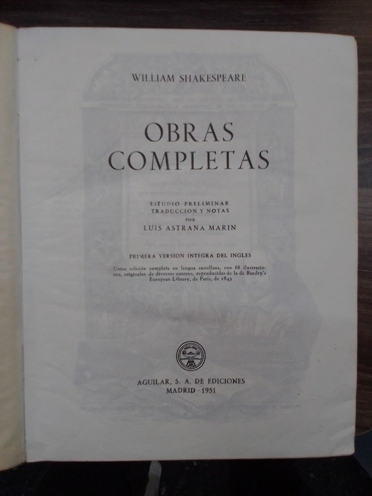 OBRAS COMPLETAS  | William Shakespeare