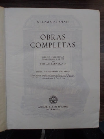 OBRAS COMPLETAS  | William Shakespeare