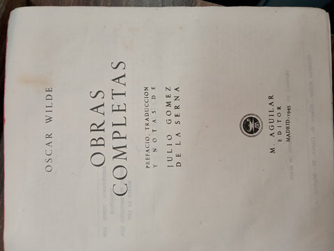 OBRAS COMPLETAS | Oscar Wilde