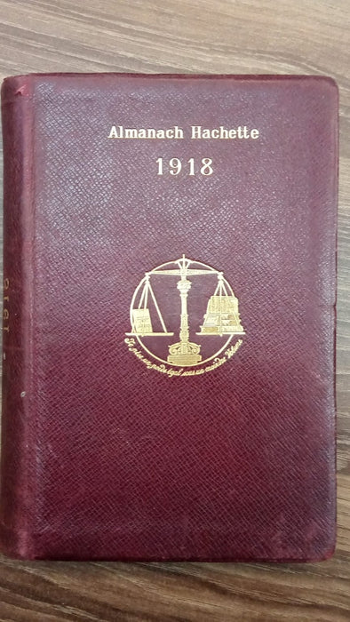 ALMANACH HACHETTE 1918