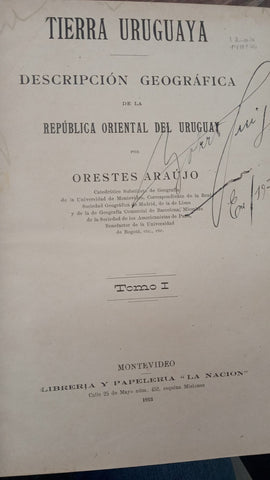 TIERRA URUGUAYA     | ORESTES ARAUJO