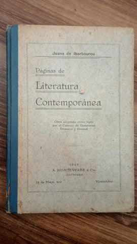 PÁGINAS DE LITERATURA CONTEMPORÁNEA | JUANA DE IBARBOUROU
