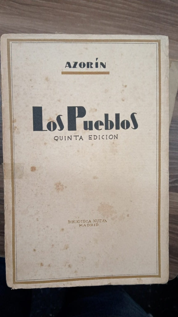 LOS PUEBLOS | Azorín