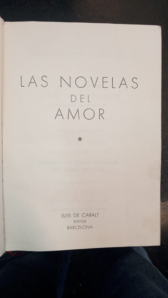 LAS NOVELAS DEL AMOR | Goudge, Buck y otros