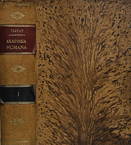 TRATADO DE ANATOMIA HUMANA TOMO 1.. | L.  Testut