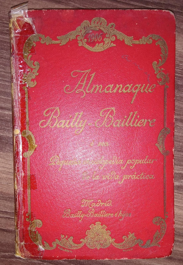 ALMANAQUE BAILLY - BAILLIERE | BAILLY BAILLIERE