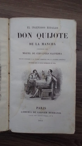 EL INGENIOSO HIDALGO DON QUIJOTE DE LA MANCHA | MIGUEL DE CERVANTES