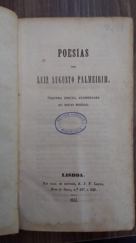POESIAS  | LUIZ AUGUSTO PALMEIRIM