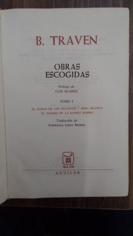 OBRAS ESCOGIDAS  TOMO 1 | B. TRAVEN