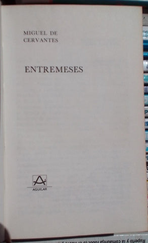 ENTREMESES | MIGUEL DE CERVANTES