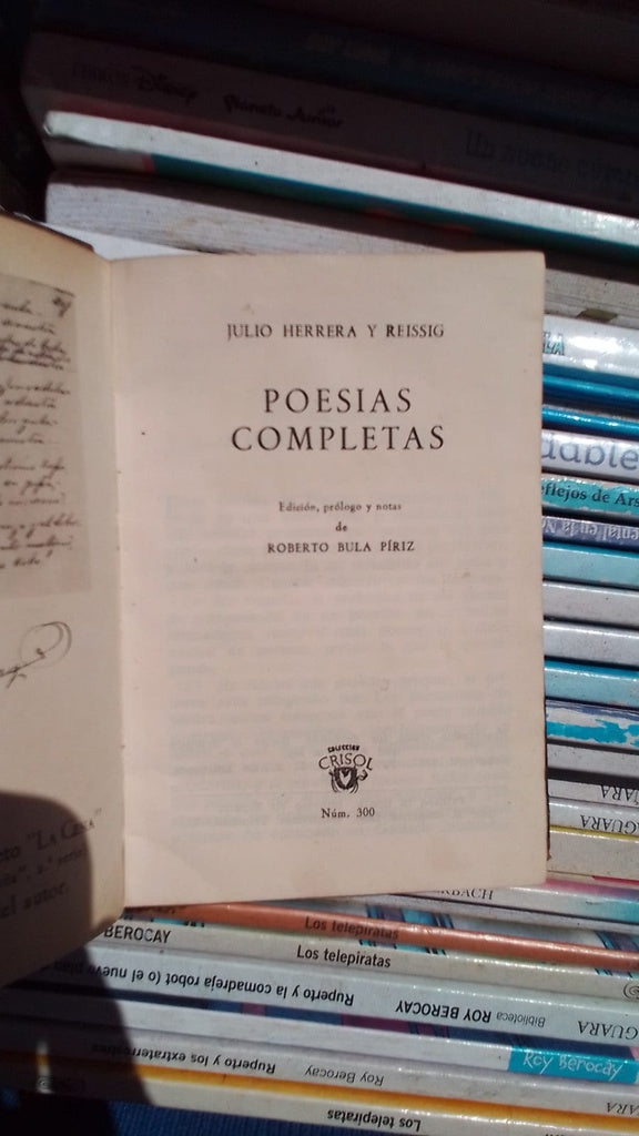 POESÍAS COMPLETAS | Julio Herrera y Reissig