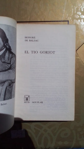 EL TÍO GORIOT | Honoré De Balzac