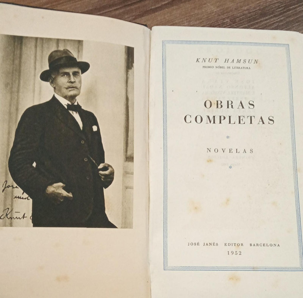 OBRAS COMPLETAS - PRIMERA EDICIÓN | KNUT HAMSUN