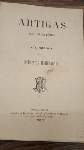 ARTIGAS - ESTUDIO HISTÓRICO | FREGEIRO .