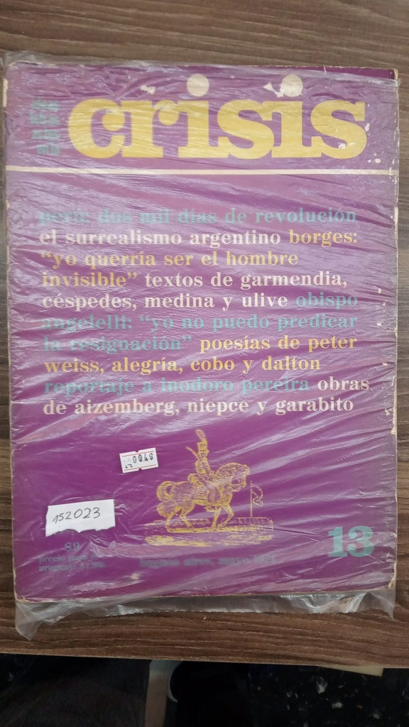 IDEAS, LETAS, ARTES, EN LA CRISIS - 2 TOMOS