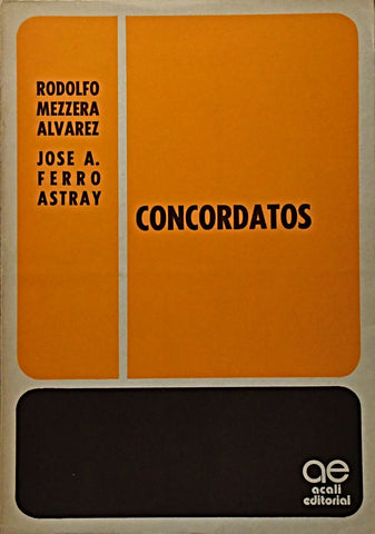 CONCORDATOS.. | Rodolfo Mezzera Alvarez