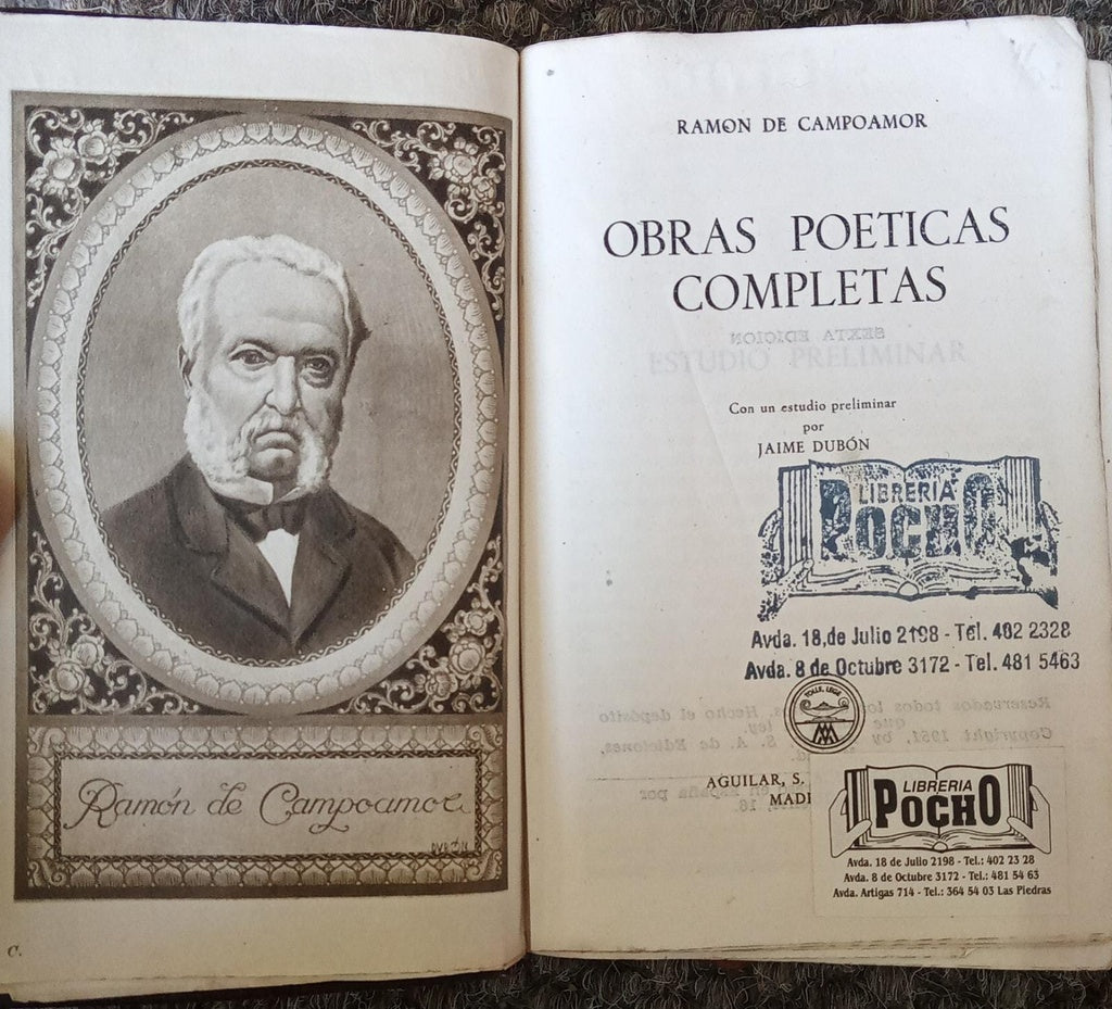 OBRAS POÉTICAS COMPLETAS | RAMON DE CAMPOAMOR