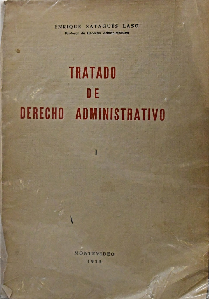 TRATADO DE DERECHO ADMINISTRATIVO I.. | SAYAGUES LASO