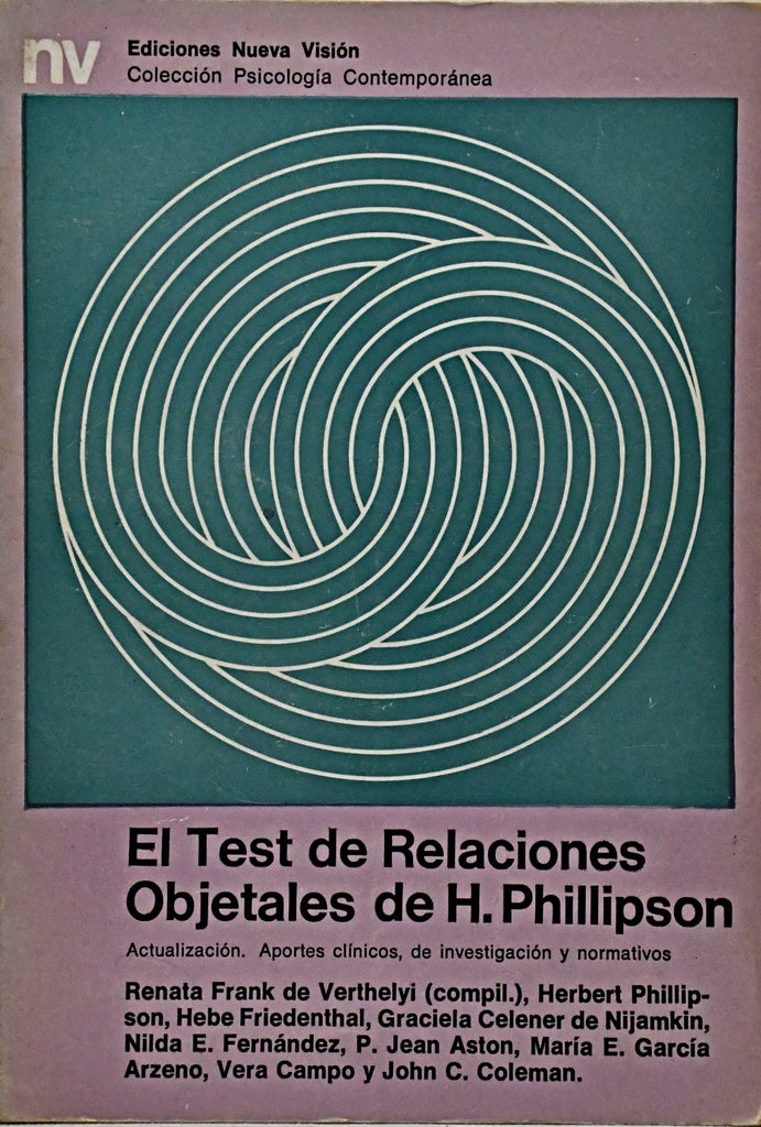 EL TEST DE RELACIONES OBJETAES DE H PHILLIPSON.. | Renata Frank de Verthelyi