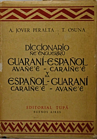DICCIONARIO GUARANI - ESPAÑOL.. | JOVER PERALTA
