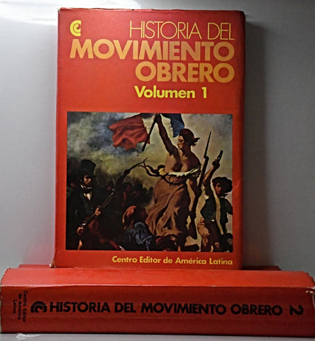 HISTORIA DEL MOVIMIENTO OBRERO 2  TOMOS..