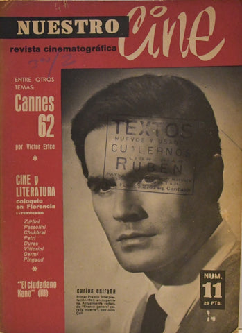 NUESTRO CINE Nº 11 AÑO MAYO 1962..