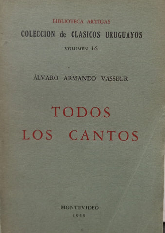 TODOS LOS CANTOS.. | Alvaro Armando Vasseur