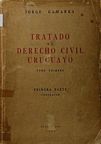 TRATADO DE DERECHO CIVIL TOMO PRIMERO.. | Jorge  Gamarra