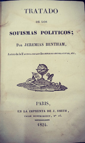 TRATADOS DE LOS SOFISMAS POLITICOS.. | Jeremias Bentham
