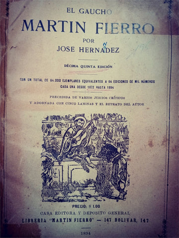 EL GAUCHO MARTIN FIERRO.. | José Hernández