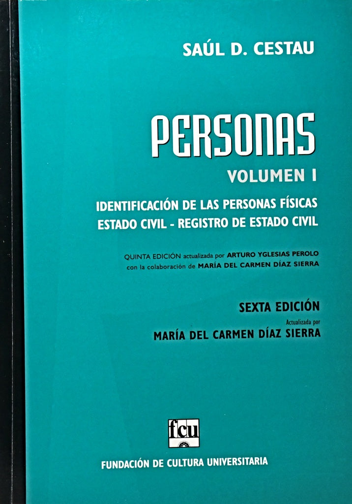 PERSONAS VOLUMEN 1.. | Saul  Cestau