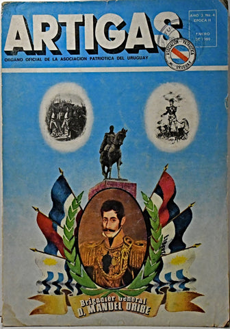 ARTIGAS ORGANO OFICIAL DE LA ASOCIACION PATRIOTICA DEL URUGUAY.. | ASOCIACION PATRIOTICA DEL URUGUAY
